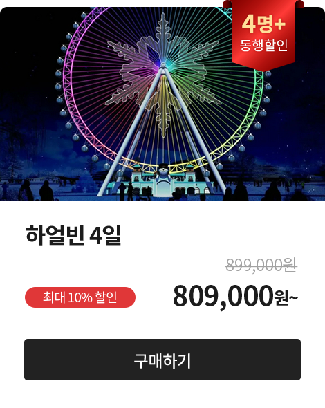 동행 4명+, 하얼빈 4일